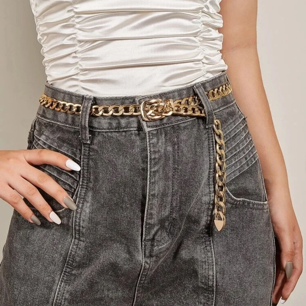 Gold Chain Belt